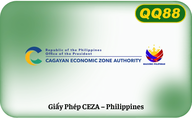 Giấy phép CEZA của QQ88